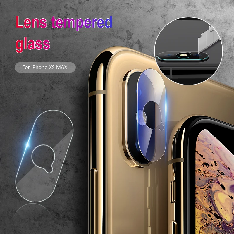 Задняя Защитная пленка для объектива камеры iPhone XS Max XR X прозрачная защитная из