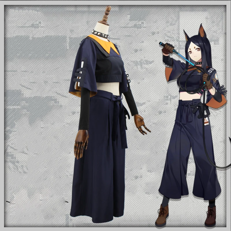 Dobermann косплей костюм игра Arknights взрослый модное пальто костюмы на Хэллоуин для женщин вечерние форма для девочек костюм карнавальный