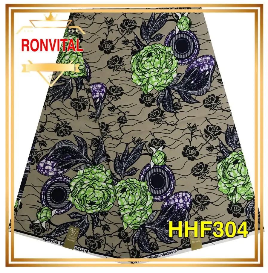 Женское платье DIY ткань воск ronvital Африка печать высокого качества хлопок Материал DIY ткани 6 ярдов/партия