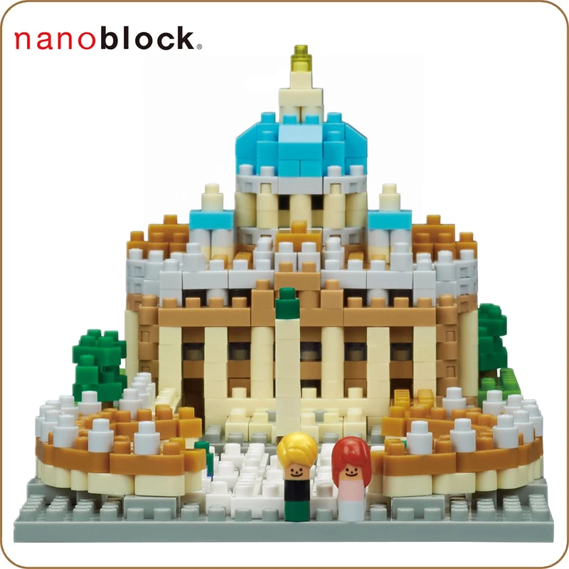 NanoBlock NBH 152 Ватикан 780 деталей строительные блоки достопримечательности для