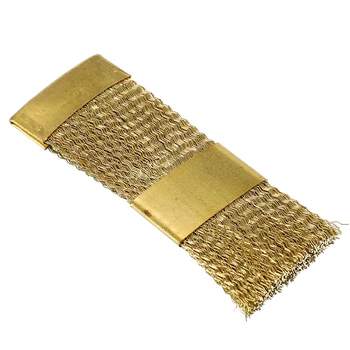 

Portable Dental Drill Electric Drills Cleaner Brushes Manicure Material Copper Flat Brush Copper Wire Drill For Brusher Nail