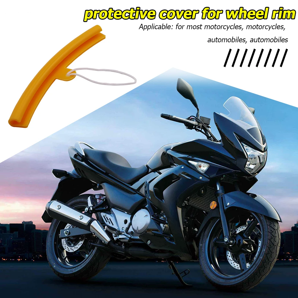 5pcs/lot Tyre Tire Wheel Guard Motorcycle Protective Tire Car Motorcycle Changer Tyre Rim Guard Wheel Rim Edge Protectors motorcycle tire guard