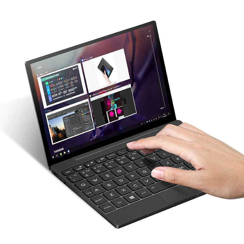 8.9 inch MAG1 MINI PC Core M3 Black Touch screen Laptop M3-8100Y 8G+256G, 16G+512G wifi 4G Business Laptop Mini Slim Notebook