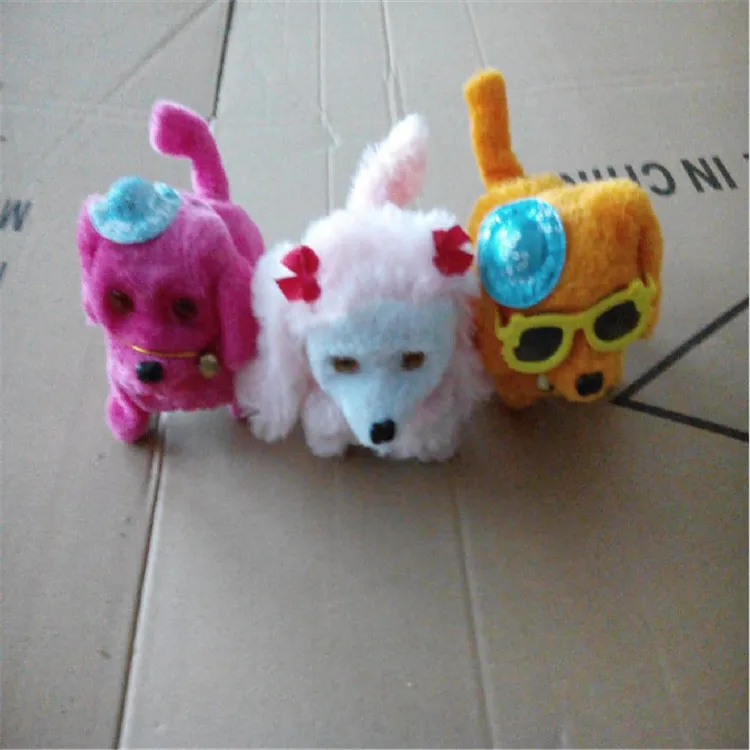 Curly Hat Wear Glasses dao tui gou Plush dao tui gou Electric dao tui gou Furry dao tui gou
