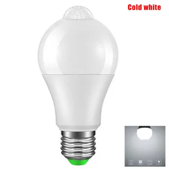

LED Bulb Light Sensor Smart PIR Motion Detector Security for Porch Garage Hallway Garden TN88