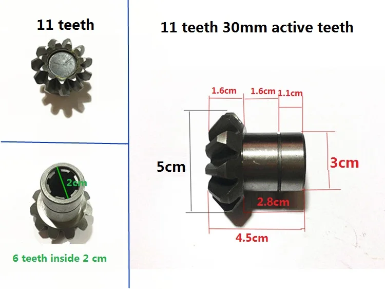 Futian Zongshen трицикл оригинальный заднего хода/трицикл заднего хода активный gear/Обратный передач ссылка зуб