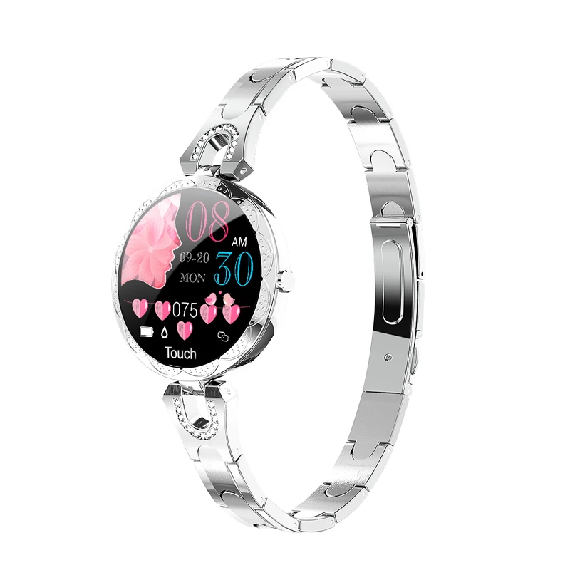 696 AK15 Woman's Smart Bracelet Heart rate Blood pressure Sleep Quality detection Pedometer IP67 Waterproof fashion Smart Watch 
