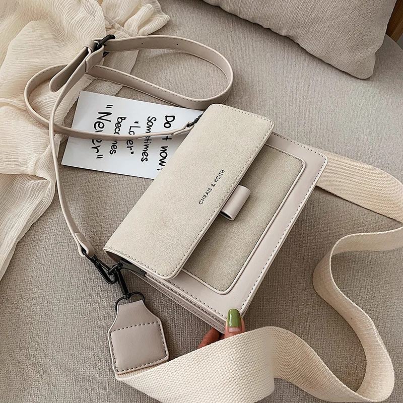 Bolso de banda ancha para mujer, bandolera Nuevo Bolso de Hombro de diseñador de lujo, para teléfono móvil, 2020