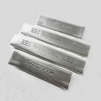 

High quality stainless steel internal Scuff Plate/Door Sill for 2013-2017 Hyundai Santa Fe ix45 Car styling