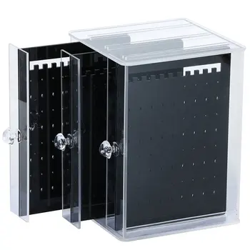 

Jewellery Organizer Acrylic Makeup Drawer Storage Box Jewellery Holder Cosmetic Tool Transparent Jewelry Box