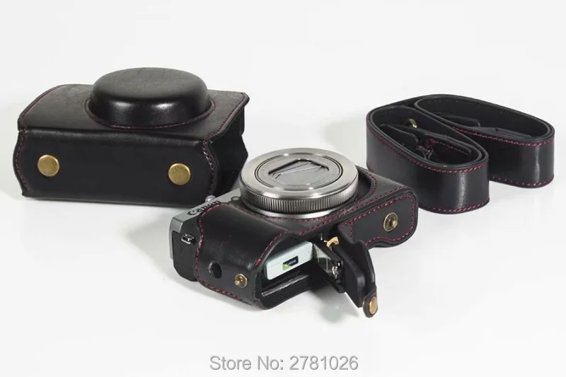 Сумка для камеры canon PowerShot G7 X Mark III G7X3 G7Xm3 Ретро камера защитная куртка сумка для камеры Портативная сумка через плечо