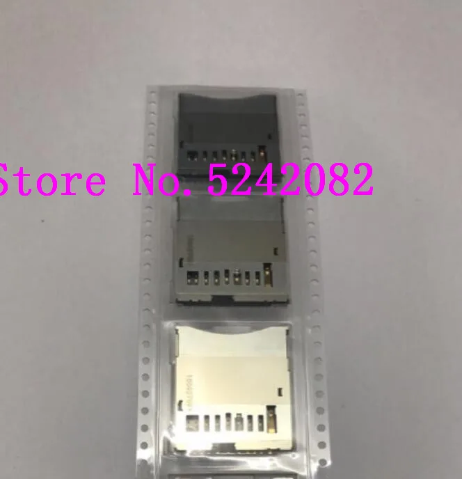 

2PCS/NEW SD Memory Card Slot For CANON FOR EOS 650D Rebel T4i Kiss X6i / 700 Kiss X7i Rebel T5i Digital Camera Repair Part