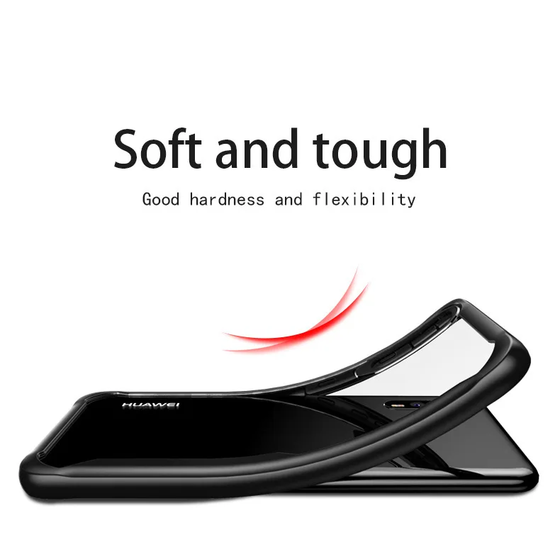 Для huawei P20 P30 Lite Pro Nova 3 3E 4E 4 mate 10 20 Lite Прозрачный мягкий силиконовый ударопрочный прозрачный чехол на Honor 10 Lite V20