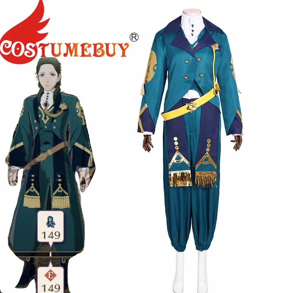 CostumeBuy огненная эмблема: три дома 5 лет Linhardt Косплей Костюм на заказ L921