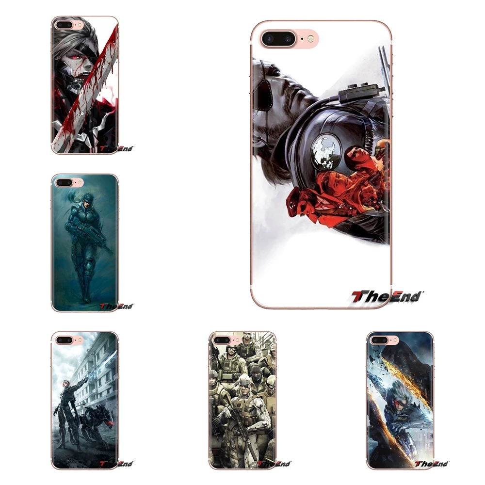 For Xiaomi Redmi 4 3 3S Pro Mi3 Mi4 Mi4i Mi4C Mi5 Mi5S Mi Max Note 2 Metal Gear Rising MGS Games Soft Transparent Case Cover |