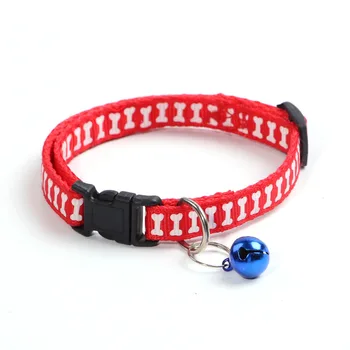 

Nylon Dog Collar Classic Pet Collar Color Nylon Dog Accessories with Quick Snap Buckle Adjustable Pet Collar for Dog