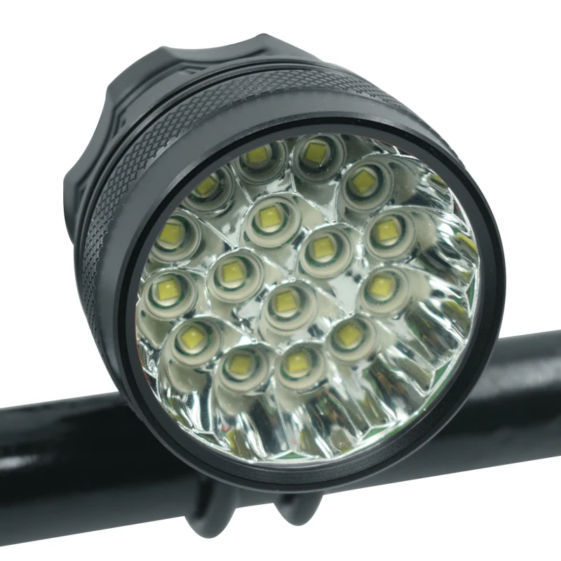 Cena T6 światła rowerowe reflektor 16 XM L LED 40000 lumenów rower przednie światła lampa akumulator kolarstwo reflektor na zewnątrz noc jazda