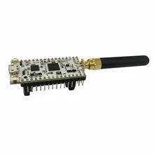 Lora do nó asr6502 de cubecell lora com 1/2aa bateria caso do nó de lorawan aplicações para arduino com antena