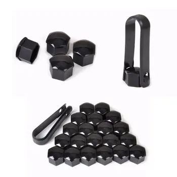 

20pc 19mm Mini Wheel Nuts Cover Bolts Cap For Vauxhall Removal Tool Easy to Aplly 19mm Nut for VW