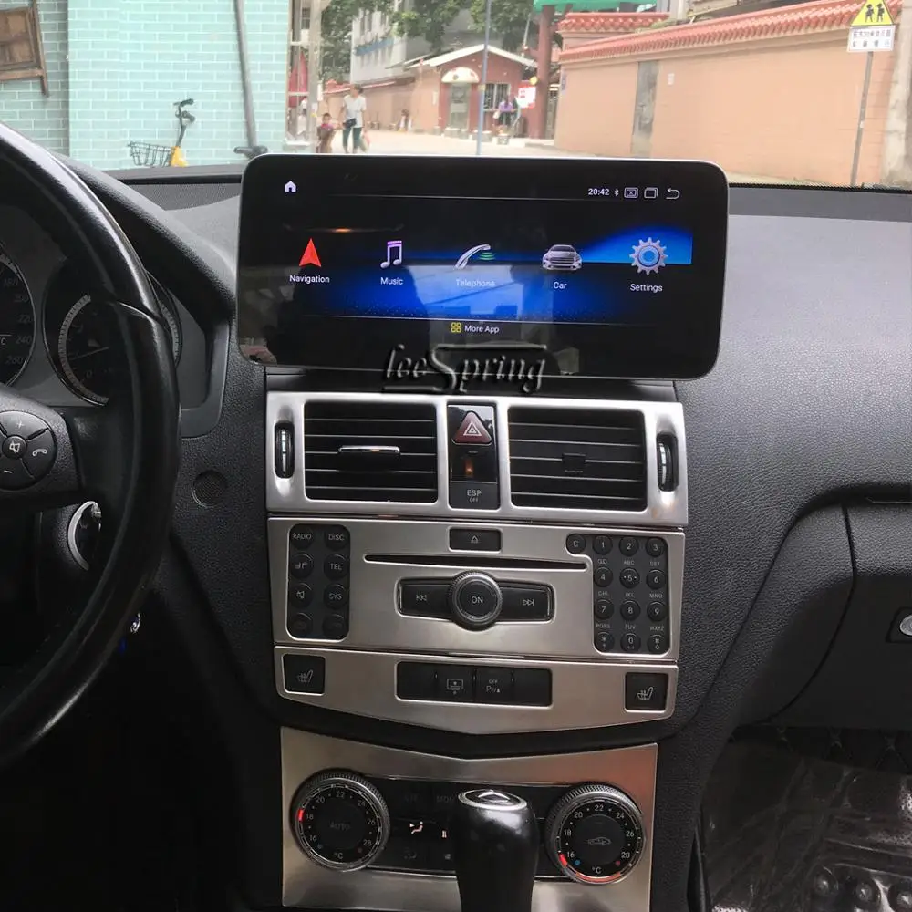 Flash Deal 10.25 inch Car Multimedia Player for Mercedes Benz C class W204 (NTG4.0 2008-2010) Car GPS Navigation Android 7.1 1