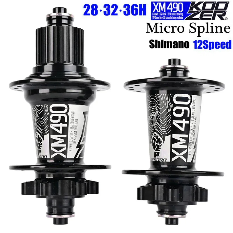 2020 Micro Spline 12Speed Bicycle Hubs Koozer XM490 MTB Mountain Bike