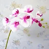 Latex Real touch Artificial Orchid flower white Butterfly Orchids fake flower for Home party DIY Wedding Decoration flores ► Photo 2/2