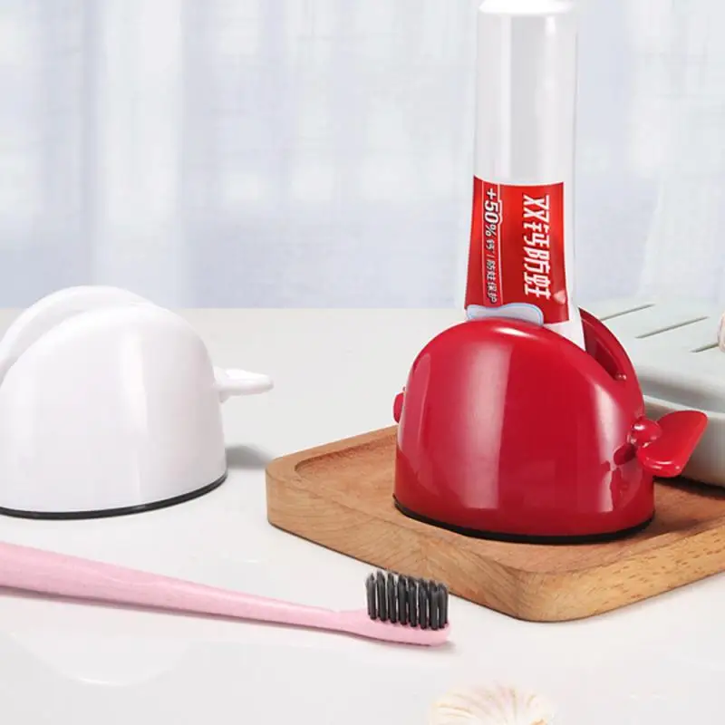 Multifunction Toothpaste Rolling Squeezer Portable Plastic Dispenser Tube Easy Paste Holder