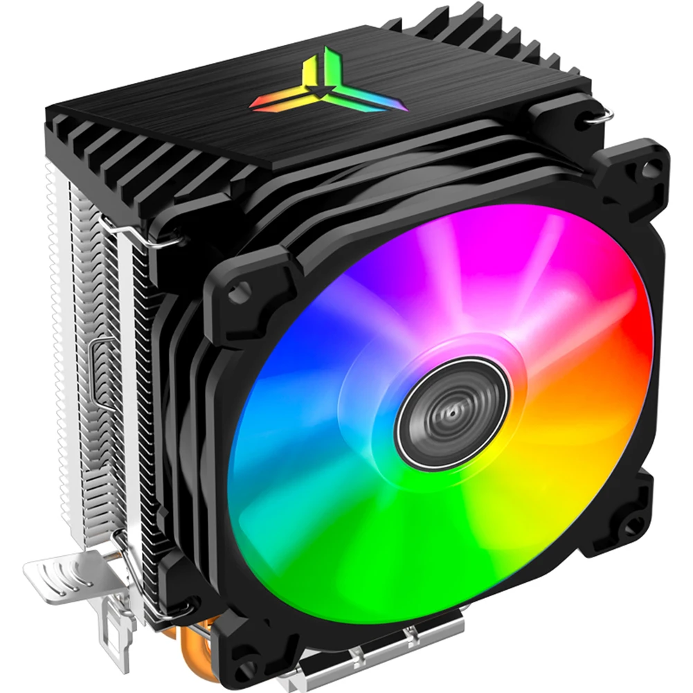 JJonsbo CR1200 CPU кулер вентилятор RGB 3Pin 2 тепловая труба башня автоматическое освещение