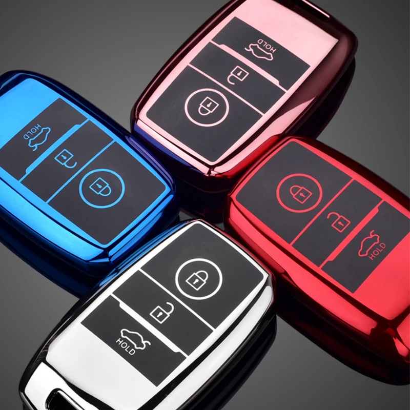 Soft TPU Car Key Cover for Kia Ceed Rio Rio5 Sportage R K3 KX3 K4 K5 Ceed Sorento Cerato Optima 2015