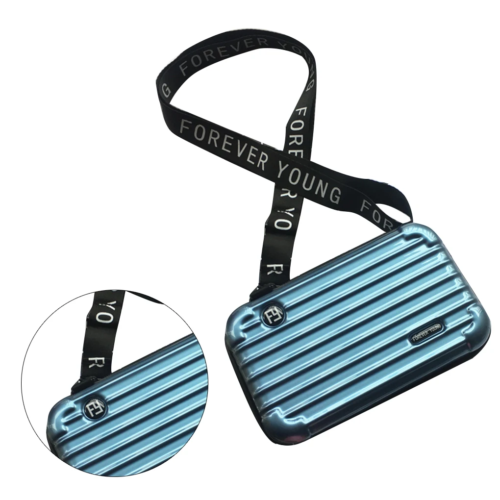 Luxury Hand Bags for Women Suitcase Shape Totes Fashion Mini Luggage Bag Women Bag Mini Box Bag Wash Case