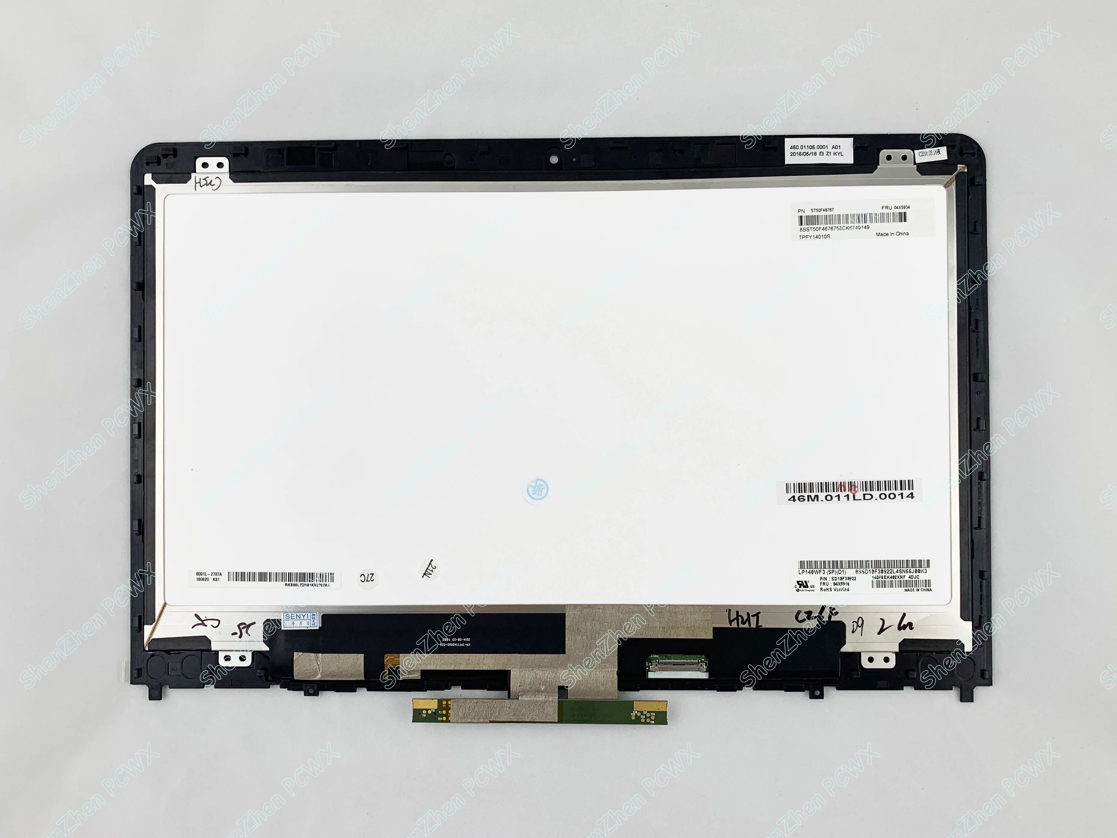 Сенсорная панель дигитайзера для lenovo ThinkPad S3 14, сборка экрана ноутбука+ рамка LP140WF3-SPD1 FHD 1920*1080 ips 30 контактов 72