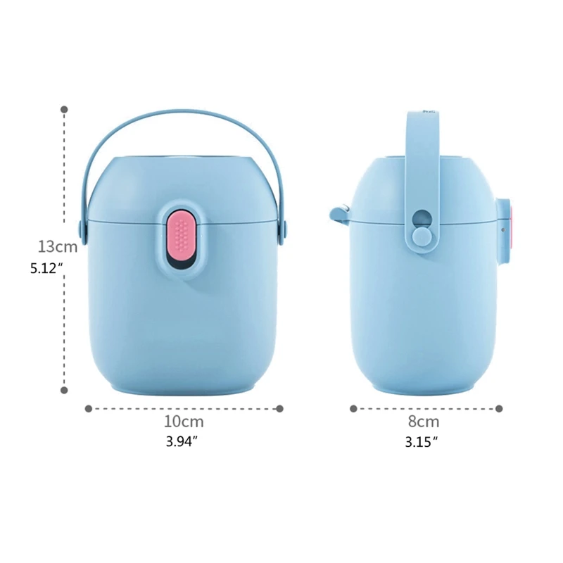 Convenient Baby Milk Powder Container Box with Spoon Airtight Food Snack Storage Infant Food Grade for Kids Boys Girls milk powder storage box