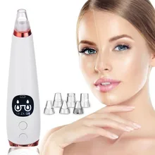 Удаление черных точек Уход за Кожей акне пористая бусинка вакуумное всасывание удаление инструмент для ухода за кожей лица Алмазная дермабразия машина для очистки лица