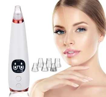 

Blackhead Remove Skin Care Acne Pore Bead Vacuum Suction Removal Tool Facial Diamond Dermabrasion Machine Face Clean