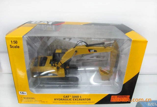 

Carter 320D Excavator Model CAT 1: 50 Excavator Toy Car Hook Machine 55214 Old Packaging