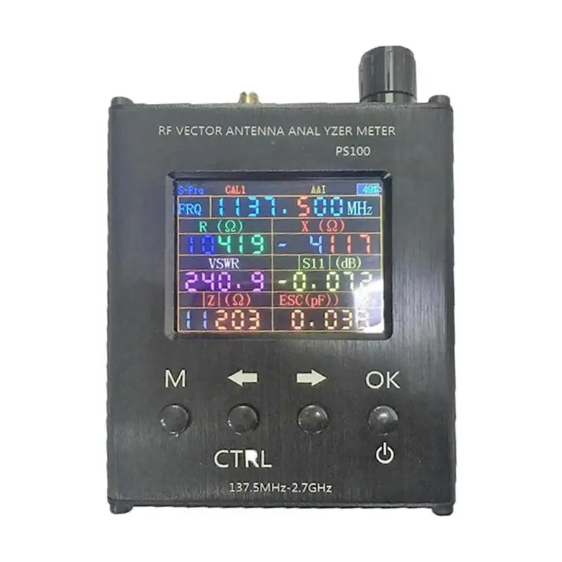 

Durable N1201SA UV RF ANT Vector Network Analyzer 140MHz-2.7GHz Resistance Tester Digital Antenna Analyzer Analyzing Tool