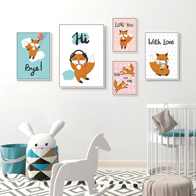 modern nursery wall art