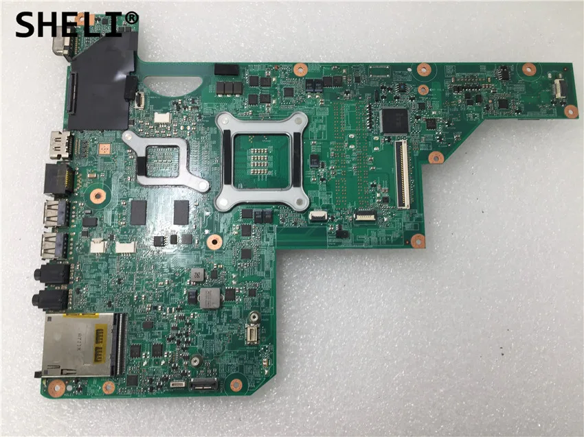 Материнская плата SHELI для ноутбука Hp G42 CQ42 G62 615381 001 501 601 HM55 UMA материнская системная
