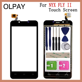 

Mobile Phone Touch Screen 5.0" inch For NYX FLY II Touch Screen Sensor Digitizer Sensor Front Glass Repair And Tools