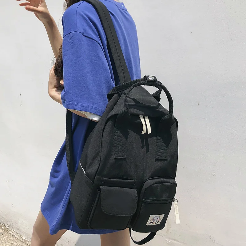 Женские нейлоновые Симпатичные Рюкзаки водонепроницаемые женские школьные сумки для девочек-подростков рюкзак в стиле Харадзюку Kawaii женская модная сумка Роскошная Новинка