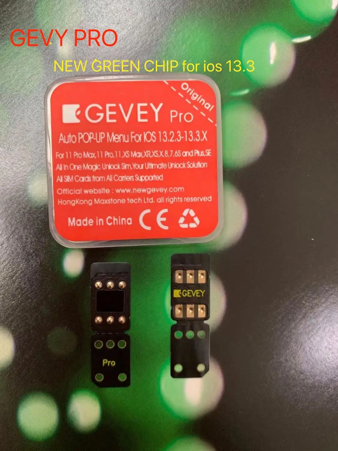 Gevey-PRO V13.1.1 ICCID+ MNC автоматический режим ios13.3 идеально использовать sim-карту для iPhone11 PRO XS Max XR X 8 7 6 5S S