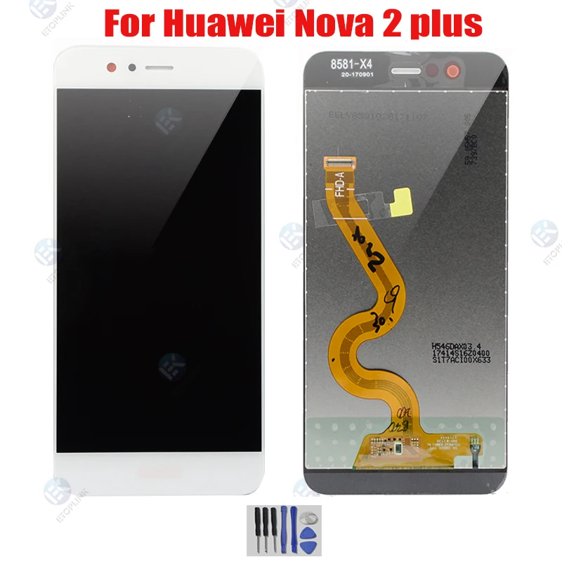Для Huawei Nova 2 Plus ЖК-дисплей с сенсорным дигитайзером Замена для экран 5 𧮬-L21 BAC-AL00 |