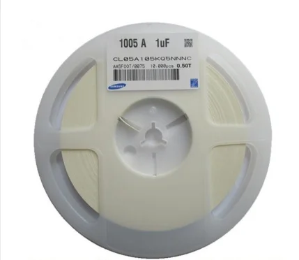 Конденсатор точечного чипа поверхностного монтажа 0402/1005 GRM155/CL05 ± 10% K X7R 25 В/50 в