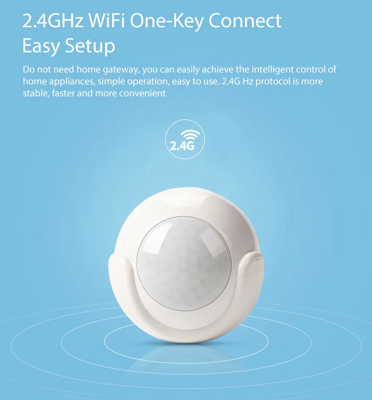 Tuya Smart wifi PIR датчик движения сигнализация умный датчик жизни для домашней безопасности