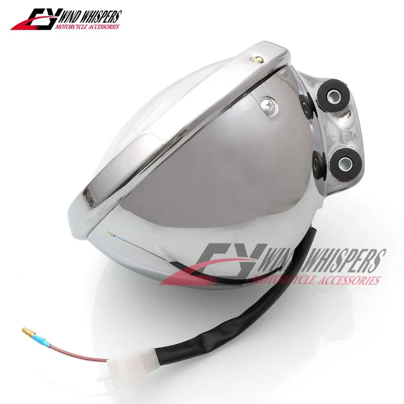 Стекло линзы мотоцикла хром фара для Honda CMX 250 Rebel 250 КОНЬ 400 600 Magan 250 750 все годы