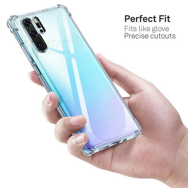 Ударопрочный Мягкий силиконовый чехол для телефона huawei P30 Lite Pro прозрачный чехол TPU Защитный чехол для huawei huawey p 30 p30lite p30pro
