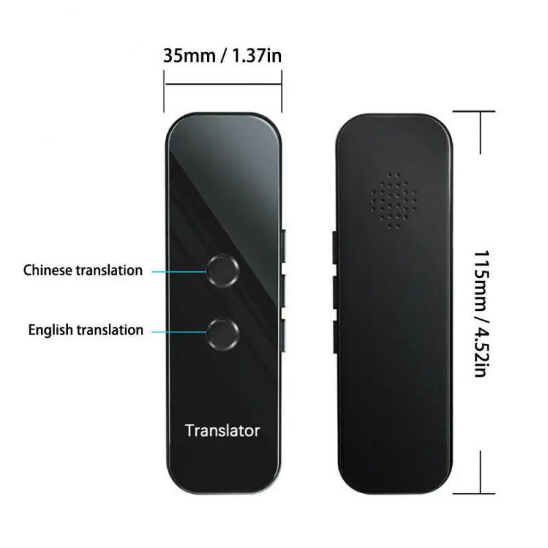 G6 Smart Voice Speech Translator Two-Way Real Time 70 Multi-Language Translation For Learning Travelling Business Meet Portable voice translator,language translator