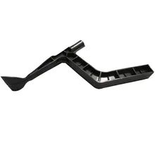 Аксессуары, садовый желоб, инструмент для очистки, ложка для фермы, домашний удобный, легко устанавливается, крыша, листья, наружные люки, ABS совок, черный