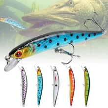 

70-100mm Minnow Fishing Lure Mini Artificial Hard Bait Sinking Crankbait Wobblers Carp Perch Trout Fishing Tackle Accessories