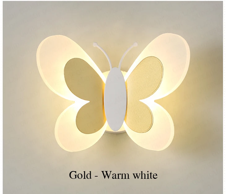 Butterfly Bedside Wall Lamp for cozy bedroom lighting0